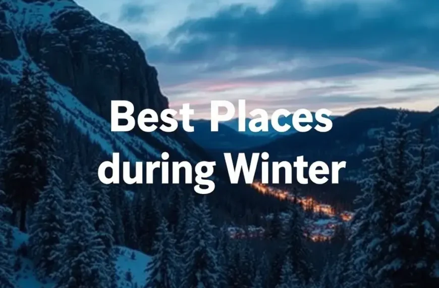 Best Places to Visit During Winter in the world
