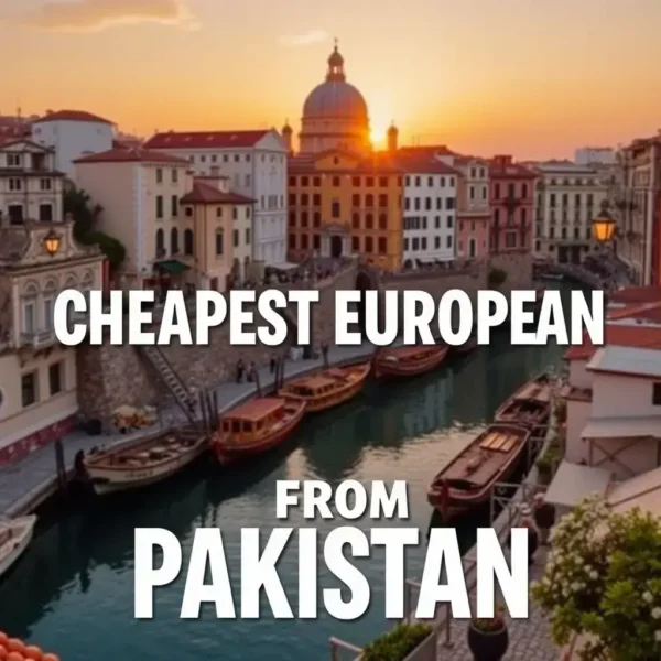 Cheapest European Countries to Visit from Pakistan