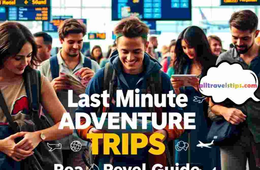 Last Minute Adventure Trips