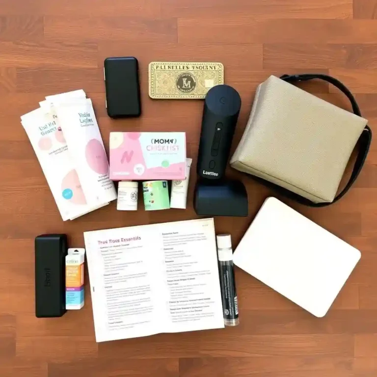 Moms Travel Essentials Checklist