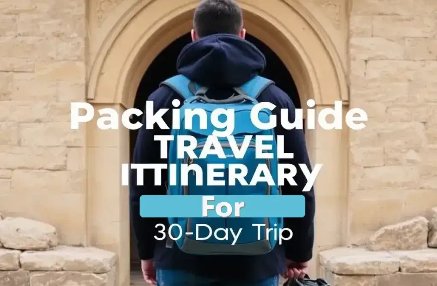 Packing Guide and Travel Itinerary for a 30-Day Trip - Italy Packing List
