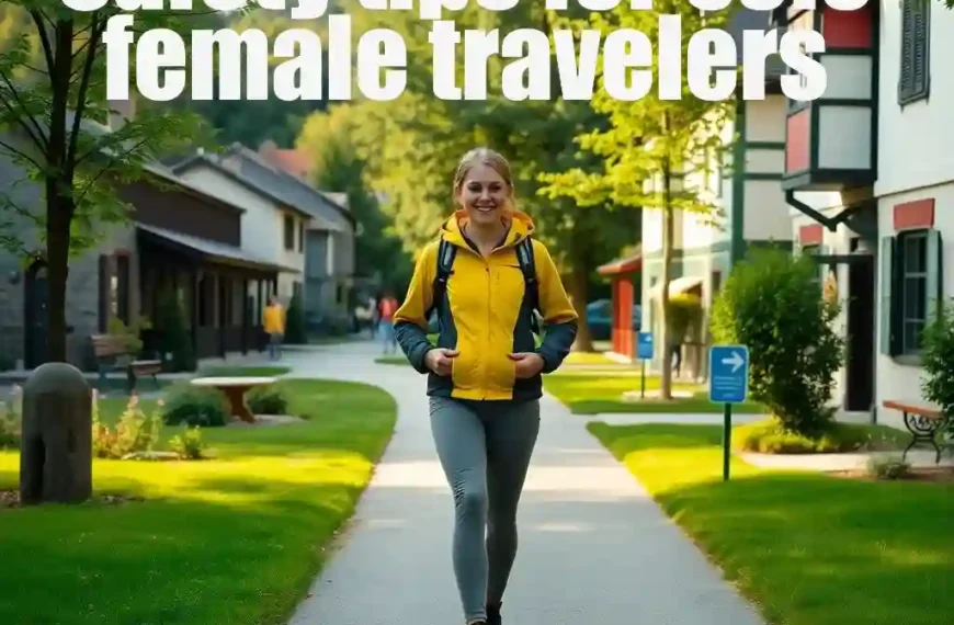 Safety tips for solo female travelers