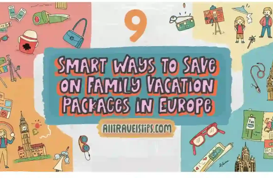 Smart Ways to Save on Family Vacation Packages in Europe