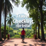 Travel Checklist for India