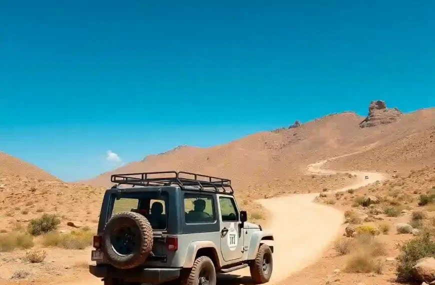 Travel by Jeep to Remote Areas in Pakistan