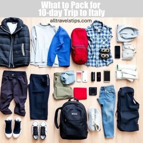 What to Pack for A 10-day Trip to Italy
