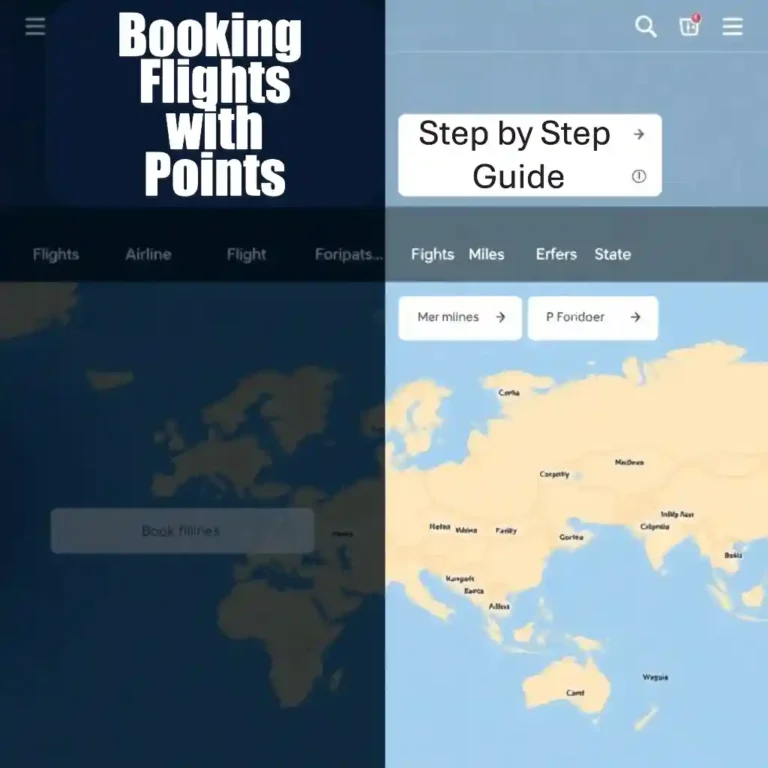 how to book flights with points
