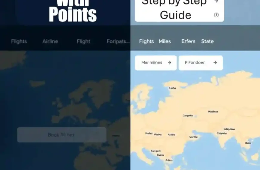 how to book flights with points