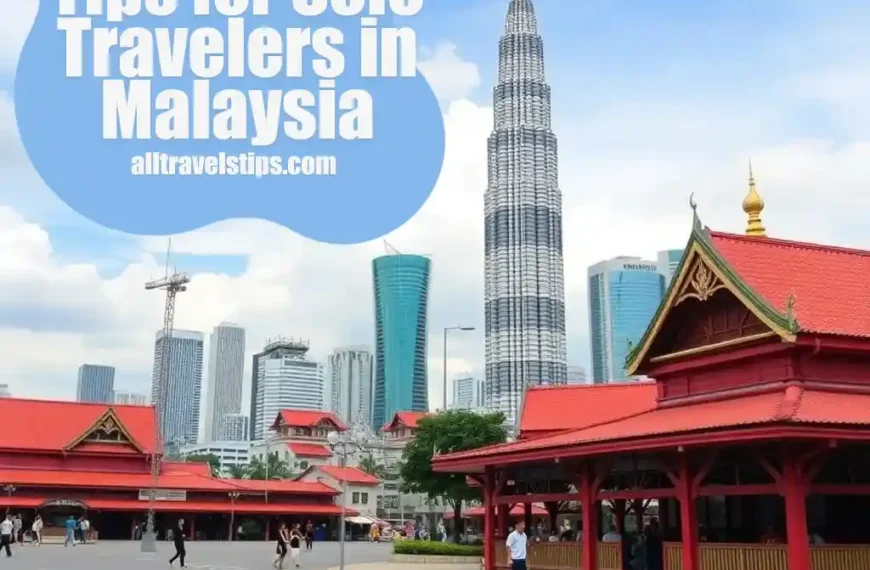 tips for solo travelers in malaysia